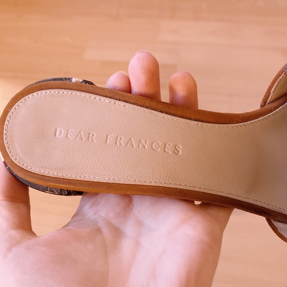 Dear Frances Copper and Black Mules - Picture 5 of 7